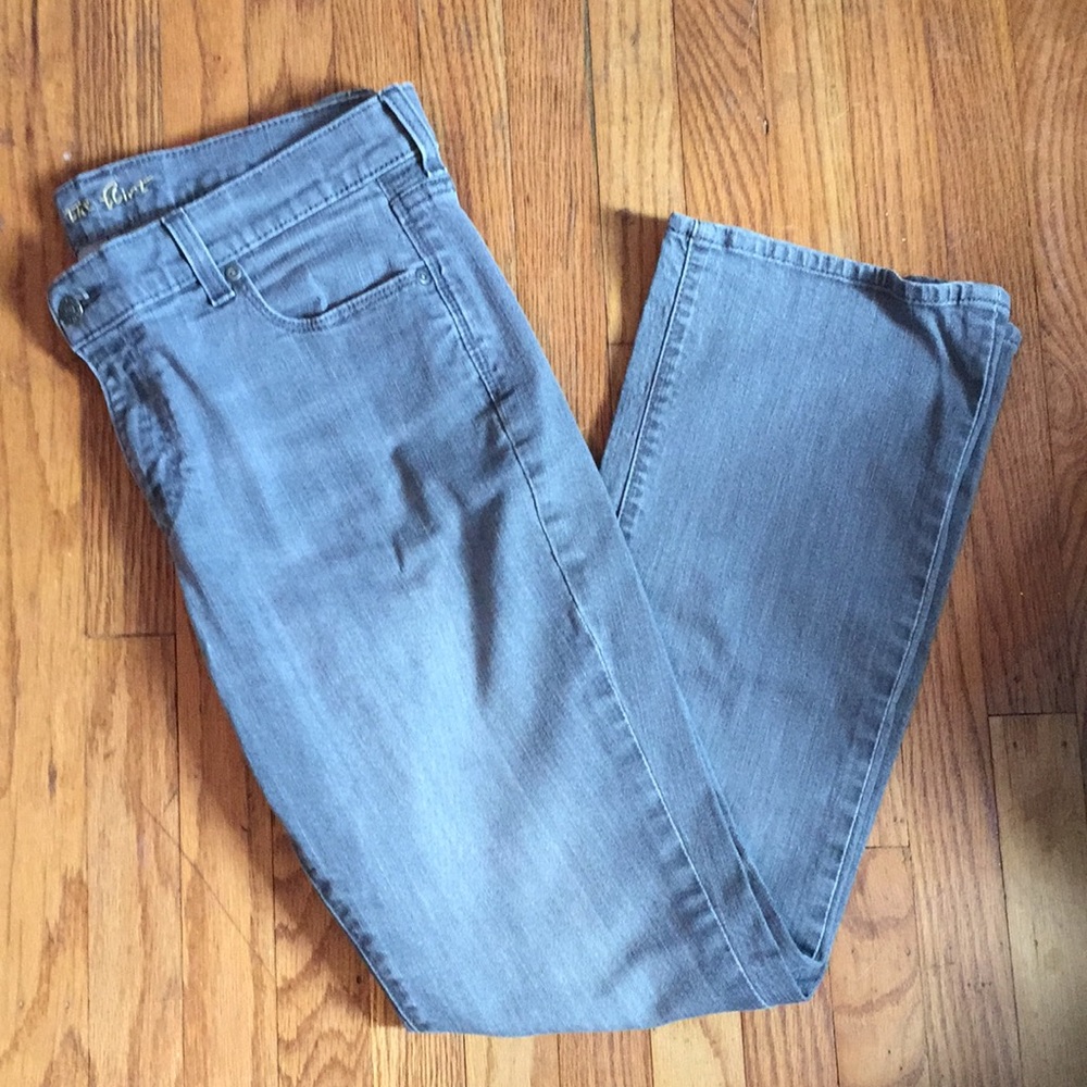 Old navy the flirt bootcut gray jeans Sz 14